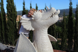 Sabine a Sculptor in Spain
